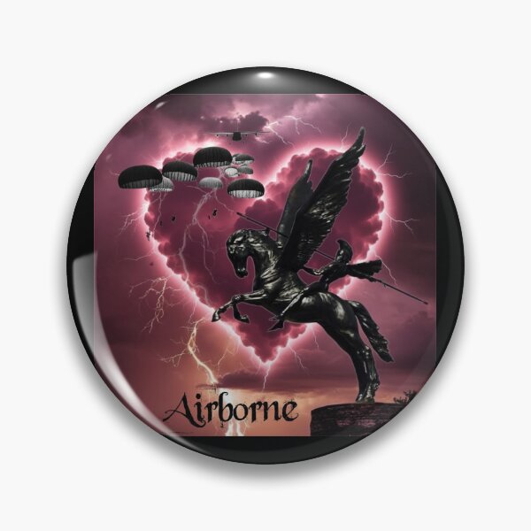 Item preview, Airborne Heart designed and sold by NoCents.