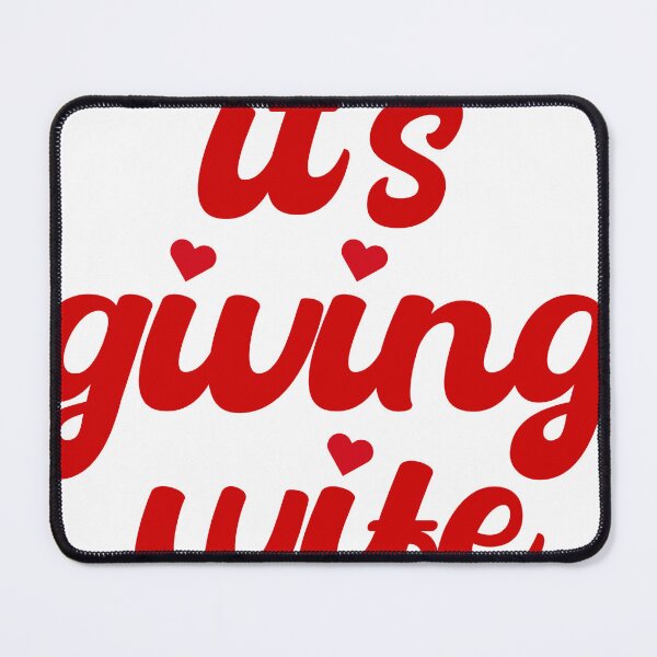 Item preview, It's Giving Wife (Newlywed, Engaged) designed and sold by goodphillings.