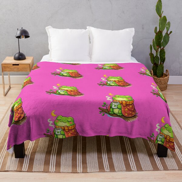 Item preview, Cozy frog with hot tea designed and sold by FroggyOnly.