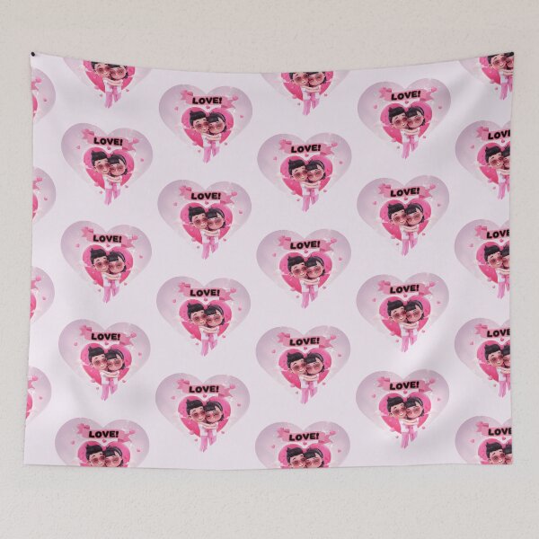 Item preview, Valentine’s Day Heart Card designed and sold by ValeriValera.