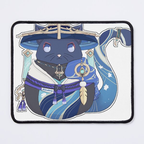 Item preview, Anemo Boys Wanderer cat plush designed and sold by Inkhandsloreheart.