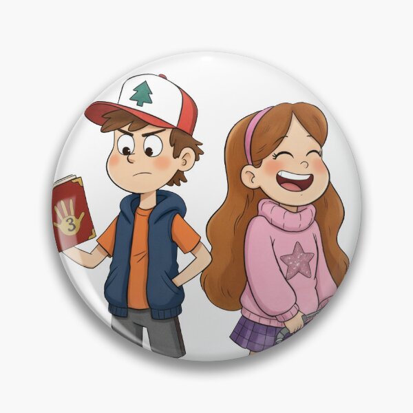 Item preview, Dipper & Mabel - Gravity Falls  designed and sold by Screen Lore.
