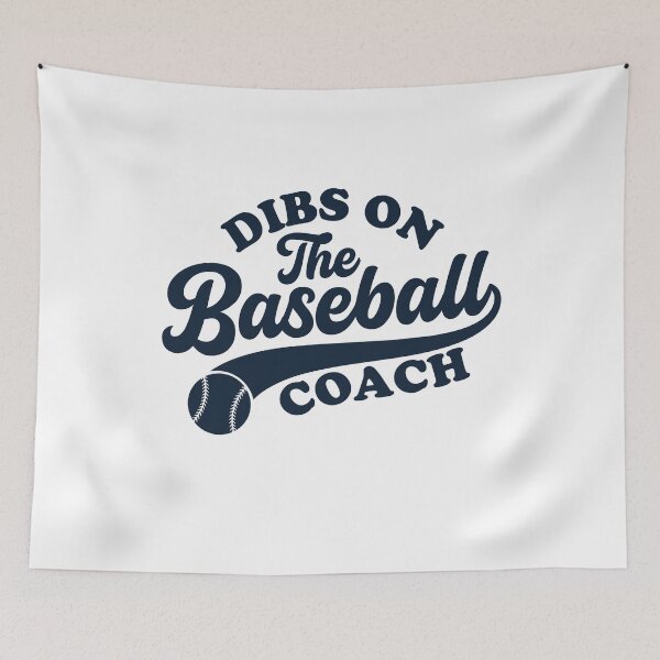 Item preview, Dibs on the baseball coach designed and sold by gunaone-design.
