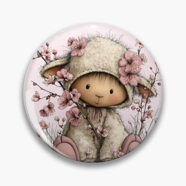 Item preview, Spring Animal – Sweet Lamb  designed and sold by MusesWhispers.