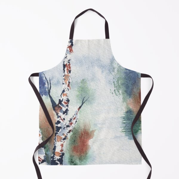 Item preview, Birch Trees by the Marsh designed and sold by The Elderberry Blossom.