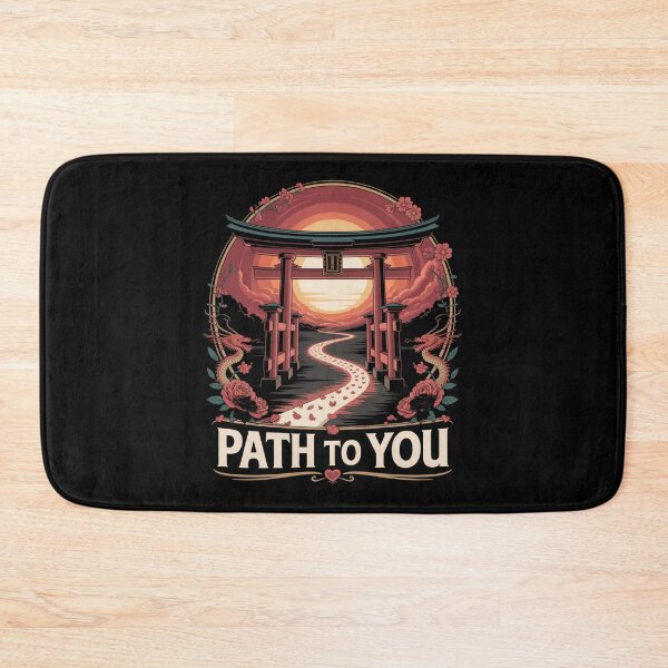 Item preview, Path To You - Japanese Torii Gate Valentine Love Journey designed and sold by DarylWelsh2024.