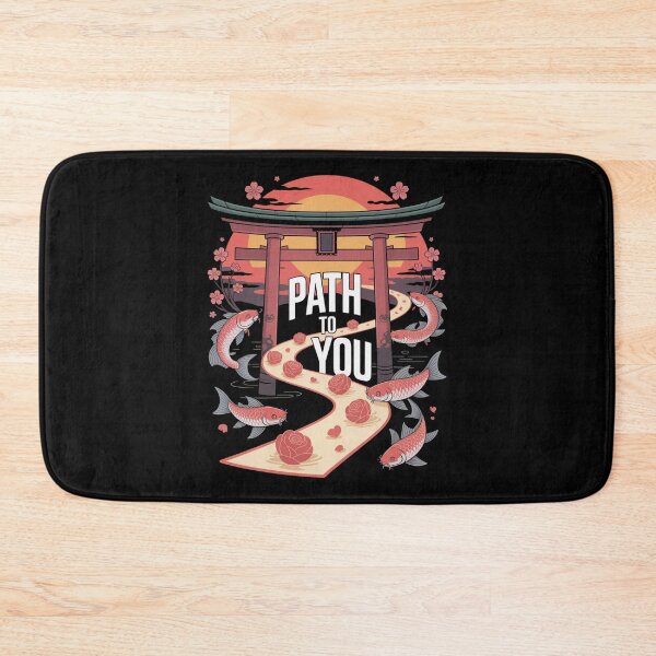 Item preview, Path To You - Japanese Torii Koi Fish Valentine Love Journey designed and sold by DarylWelsh2024.