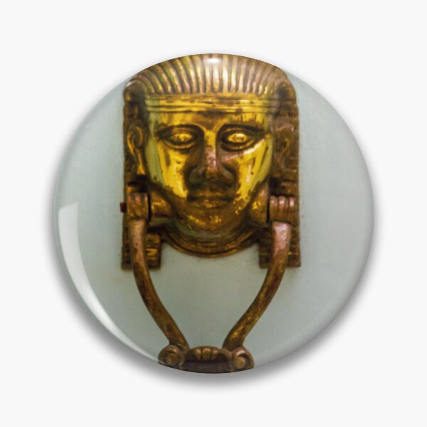 Item preview, Golden Door Knocker With Face Motif designed and sold by Nmallia.