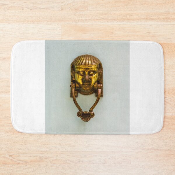 Item preview, Golden Door Knocker With Face Motif designed and sold by Nmallia.