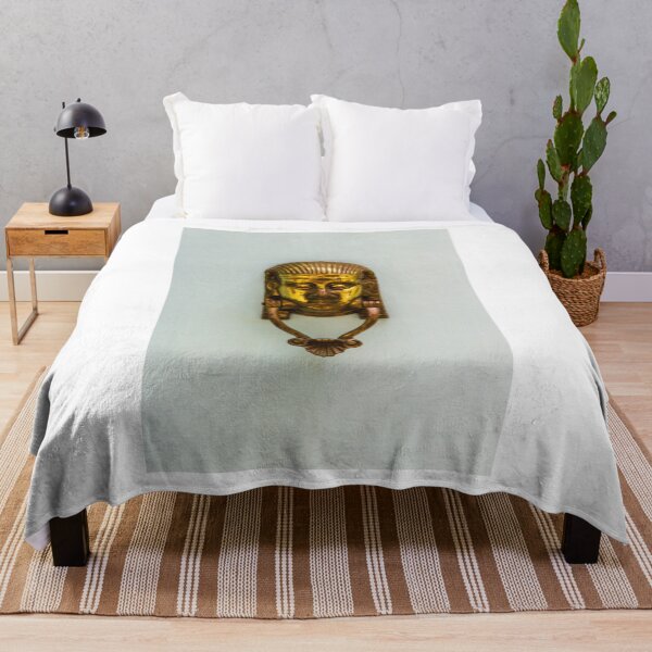 Item preview, Golden Door Knocker With Face Motif designed and sold by Nmallia.