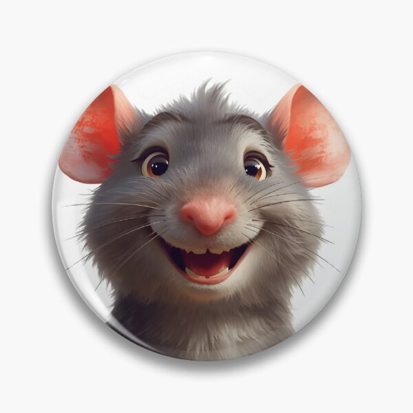 Item preview, Adorable Rat Character Sticker designed and sold by Teewave-Ashish.
