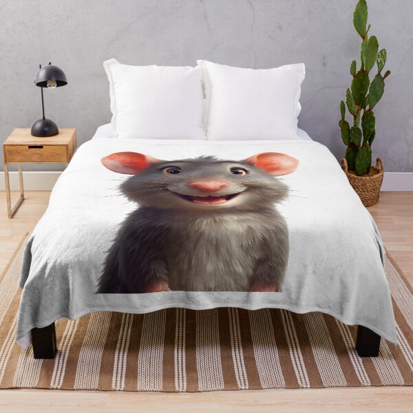 Item preview, Adorable Rat Character Sticker designed and sold by Teewave-Ashish.