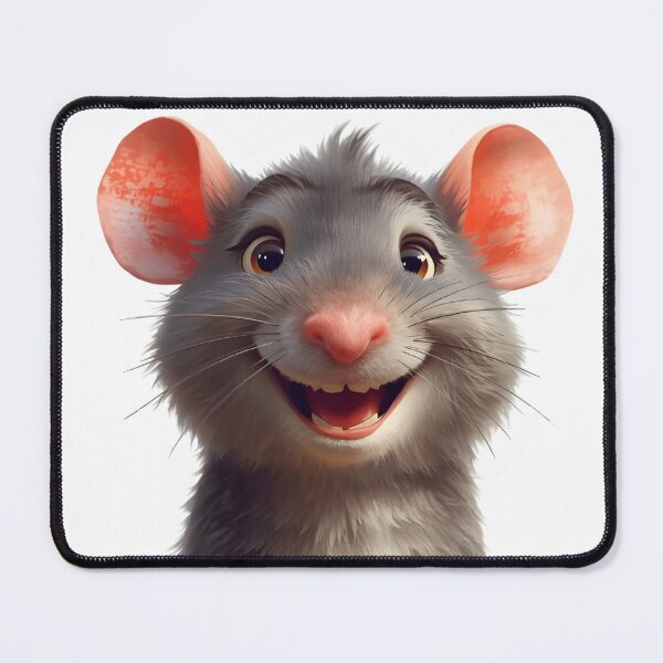 Item preview, Adorable Rat Character Sticker designed and sold by Teewave-Ashish.