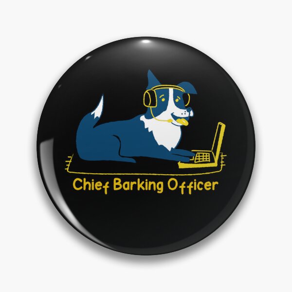 Item preview, Chief Barking Officer – Funny Dog Work From Home Humor Tee designed and sold by S_Vdesigns.