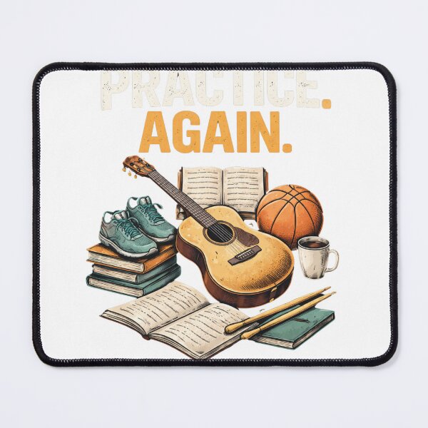 Item preview, Practice Again Daily Motivation designed and sold by MaALvS.