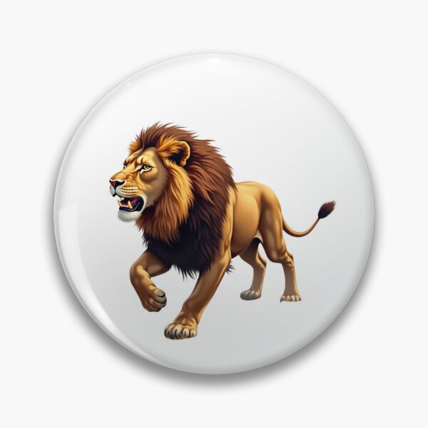 Item preview, Majestic Lion King Wild Grace Empowerment Art designed and sold by Posiheal26.