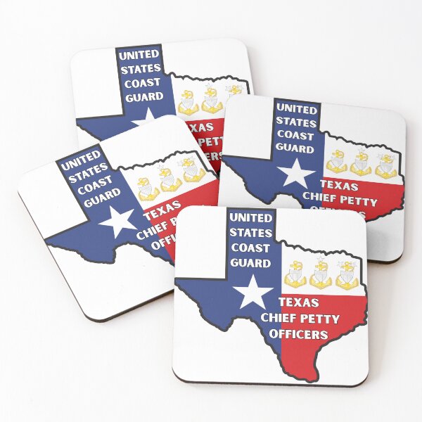 Item preview, Texas Coast Guard Chiefs designed and sold by Coastiecositas.