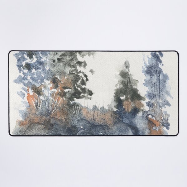 Item preview, Rocky Hill with Pines designed and sold by The Elderberry Blossom.
