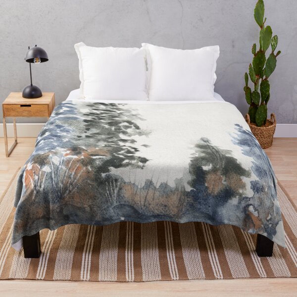 Item preview, Rocky Hill with Pines designed and sold by The Elderberry Blossom.