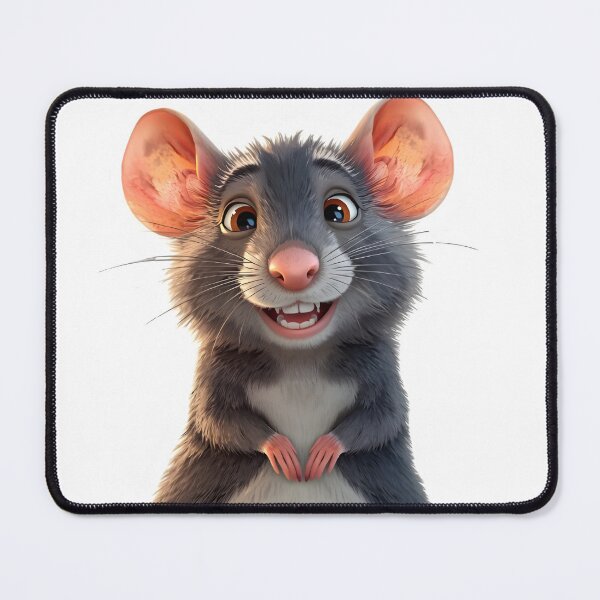 Item preview, Cute Baby Blue Rat Sticker designed and sold by Teewave-Ashish.