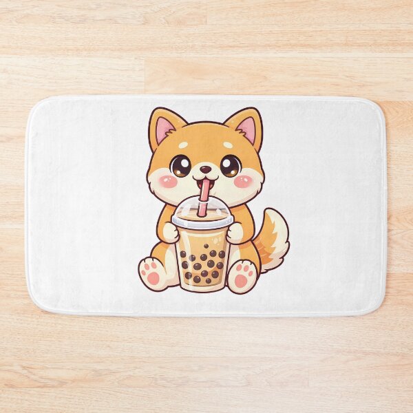 Item preview, Kawaii Shiba Inu Bubble Tea - Cute Dog Boba Lover designed and sold by Zentavix.