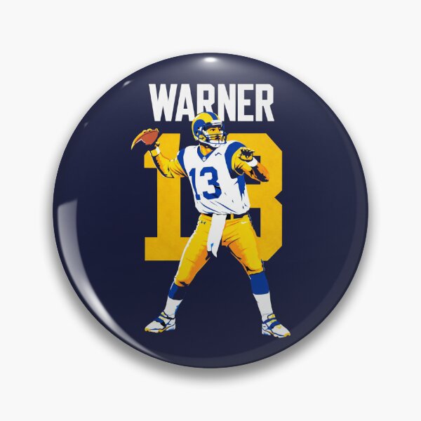 Item preview, Kurt Warner St. Louis Rams #13 Vintage Football Art designed and sold by TheArtOfCar.