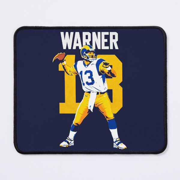Item preview, Kurt Warner St. Louis Rams #13 Vintage Football Art designed and sold by TheArtOfCar.