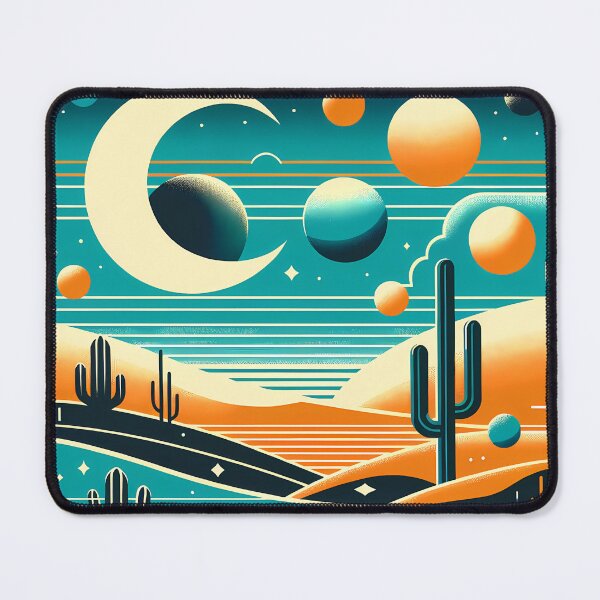 Item preview, Geometric Desert Moon and Planets Gradient Scene designed and sold by InkSmithery.