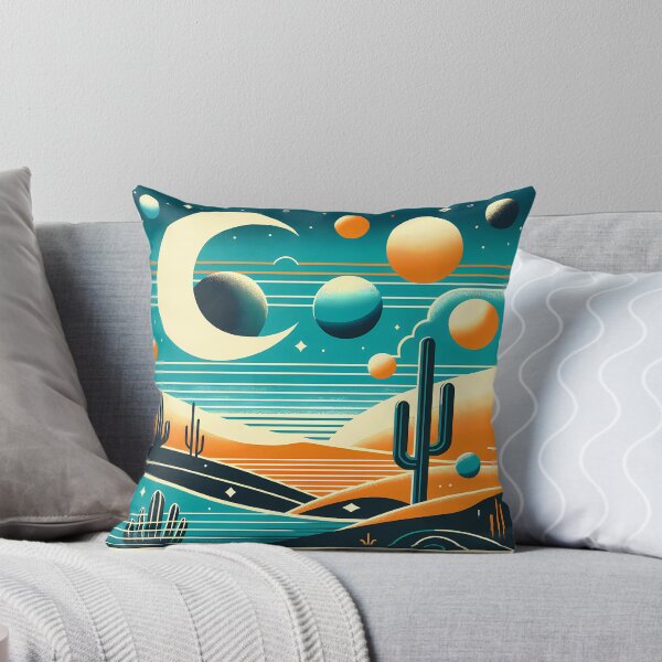 Item preview, Geometric Desert Moon and Planets Gradient Scene designed and sold by InkSmithery.
