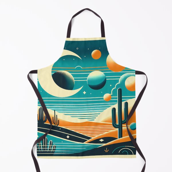 Item preview, Geometric Desert Moon and Planets Gradient Scene designed and sold by InkSmithery.