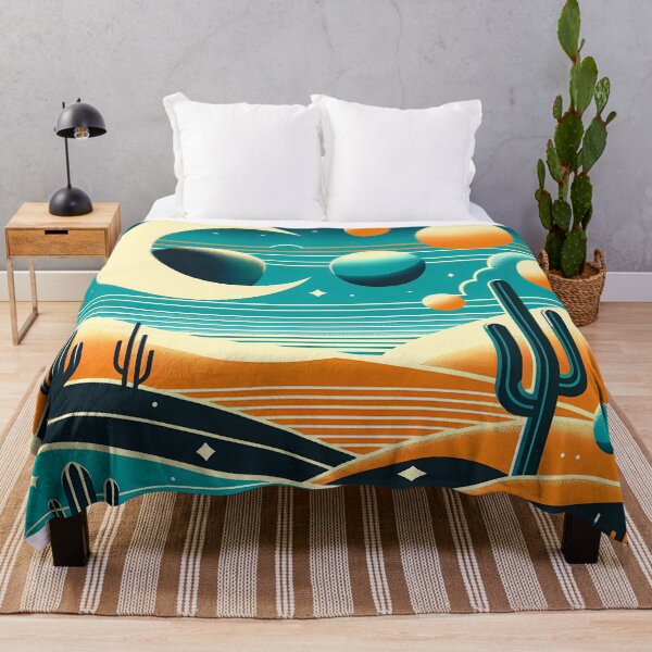 Item preview, Geometric Desert Moon and Planets Gradient Scene designed and sold by InkSmithery.