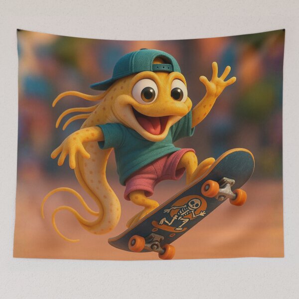 Item preview, Skater Pacific Spaghetti Eel designed and sold by Sillytoe.