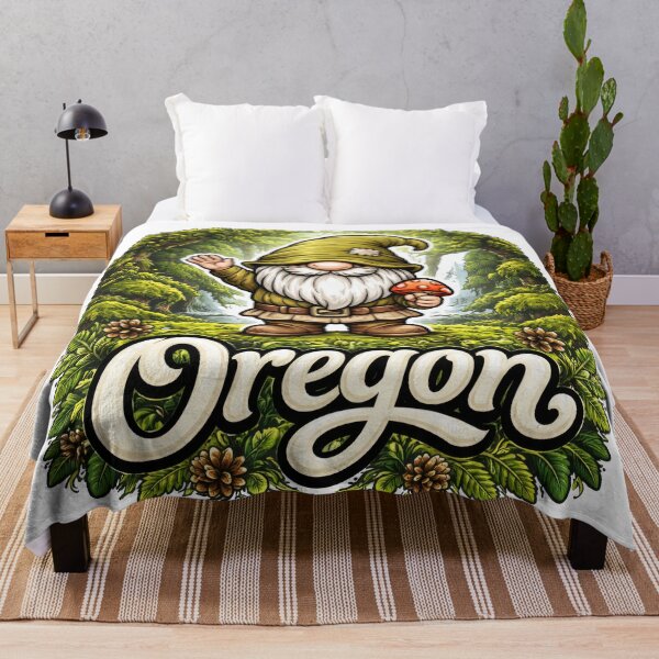 Item preview, Oregon Forest Gnome with Waterfall designed and sold by Moriarty's Digital Visions.