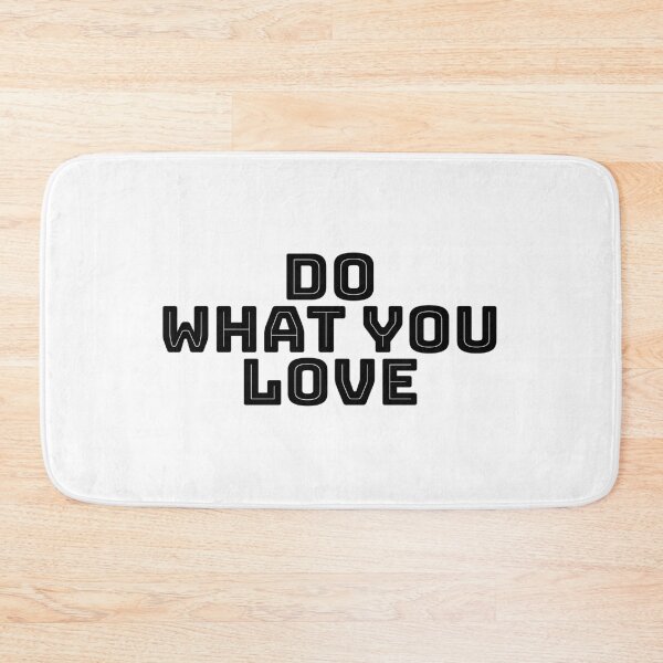 Item preview, Do what you love positive and quite message  designed and sold by Daily Mood Studio.