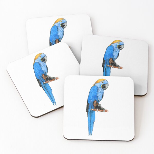 Item preview, Hyacinth Macaw with a Peg Leg designed and sold by JimsBirds.