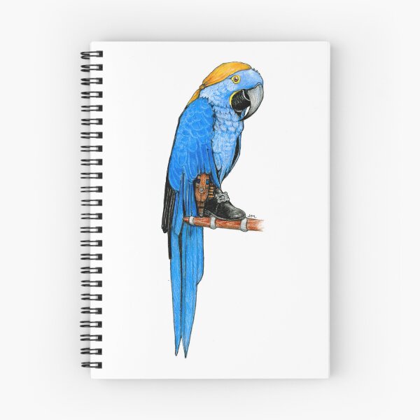 Item preview, Hyacinth Macaw with a Peg Leg designed and sold by JimsBirds.