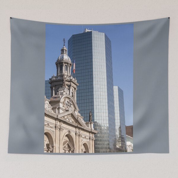 Item preview, Chile. Santiago. Cathedral. Detail. designed and sold by vadim19.
