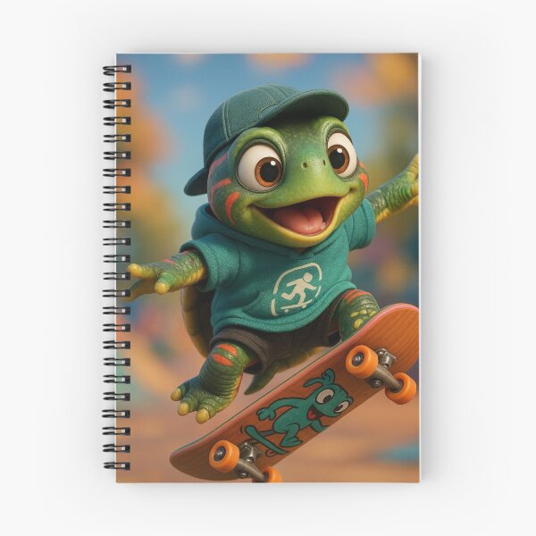 Item preview, Skater Painted Turtle designed and sold by Sillytoe.