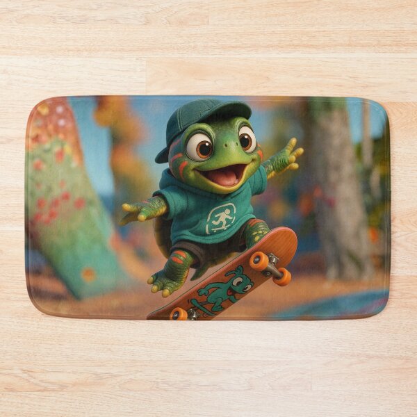 Item preview, Skater Painted Turtle designed and sold by Sillytoe.