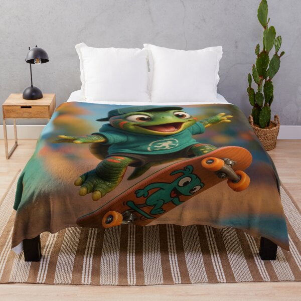 Item preview, Skater Painted Turtle designed and sold by Sillytoe.