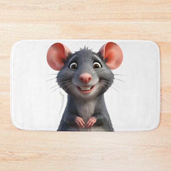 Item preview, Cute Blue Rat Smiling Sticker designed and sold by Teewave-Ashish.