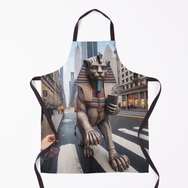 Item preview, Ancient Guardian Crossing the Modern City designed and sold by Sybille-Yates.