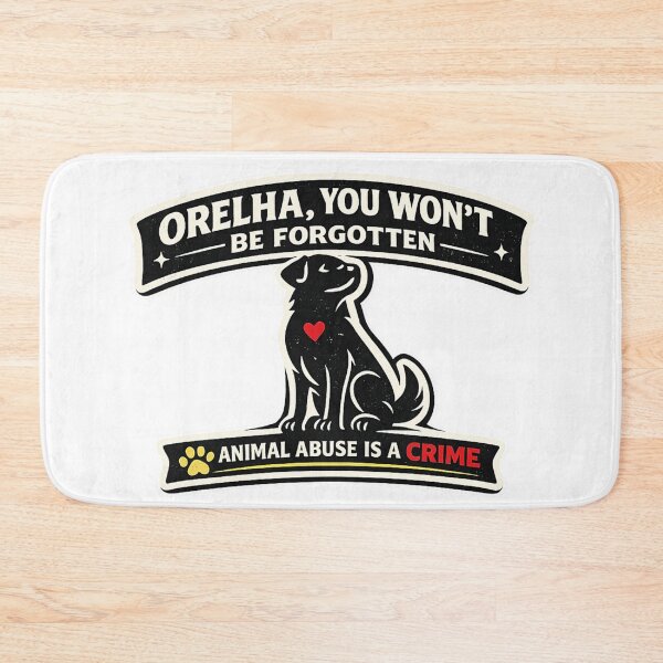 Item preview, Orelha Memorial Black Dog Tribute designed and sold by rocknrollstyles.