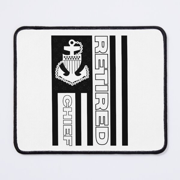 Item preview, Coast Guard Chief Retired Flag designed and sold by Coastiecositas.
