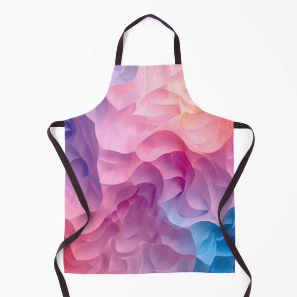 Item preview, Abstract Fluid Swirl Art - Pastel Pink and Purple Nebula designed and sold by HuzzyPrints.