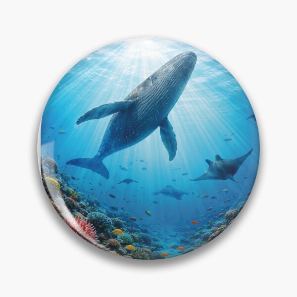 Item preview, Whale Scene, Maldives designed and sold by ArtofDissent.
