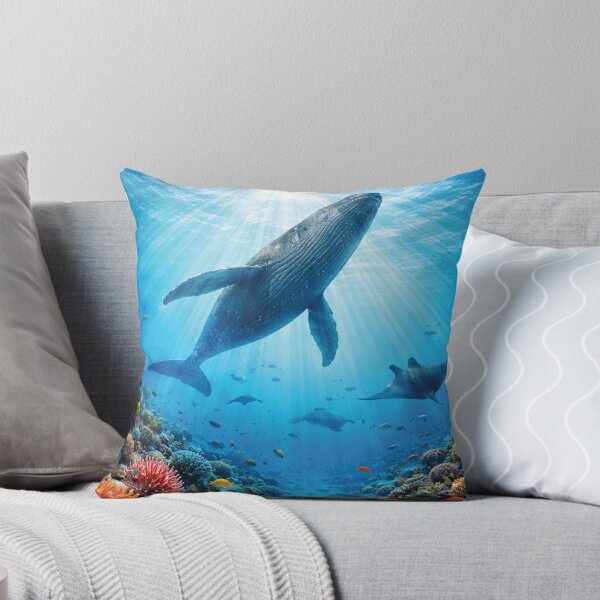 Item preview, Whale Scene, Maldives designed and sold by ArtofDissent.