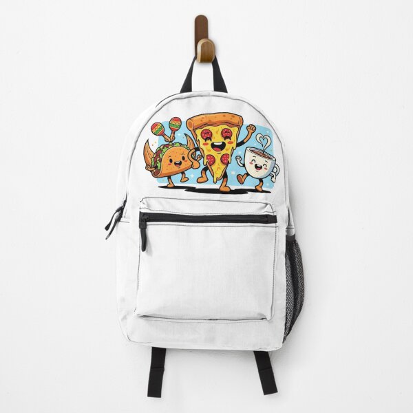 Item preview, The Happy Food Squad: Pizza, Taco & Coffee designed and sold by Unwrapfashion.