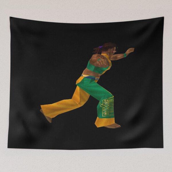Item preview, Retro Capoeira Fighter – 90s Arcade Fighting Game Style designed and sold by Wawan35200.
