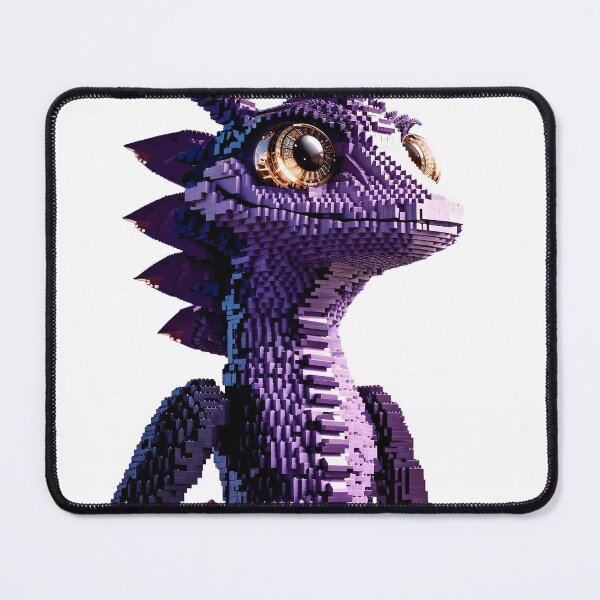 Item preview, Purple Dragon Blocky Being designed and sold by Flex Brix.